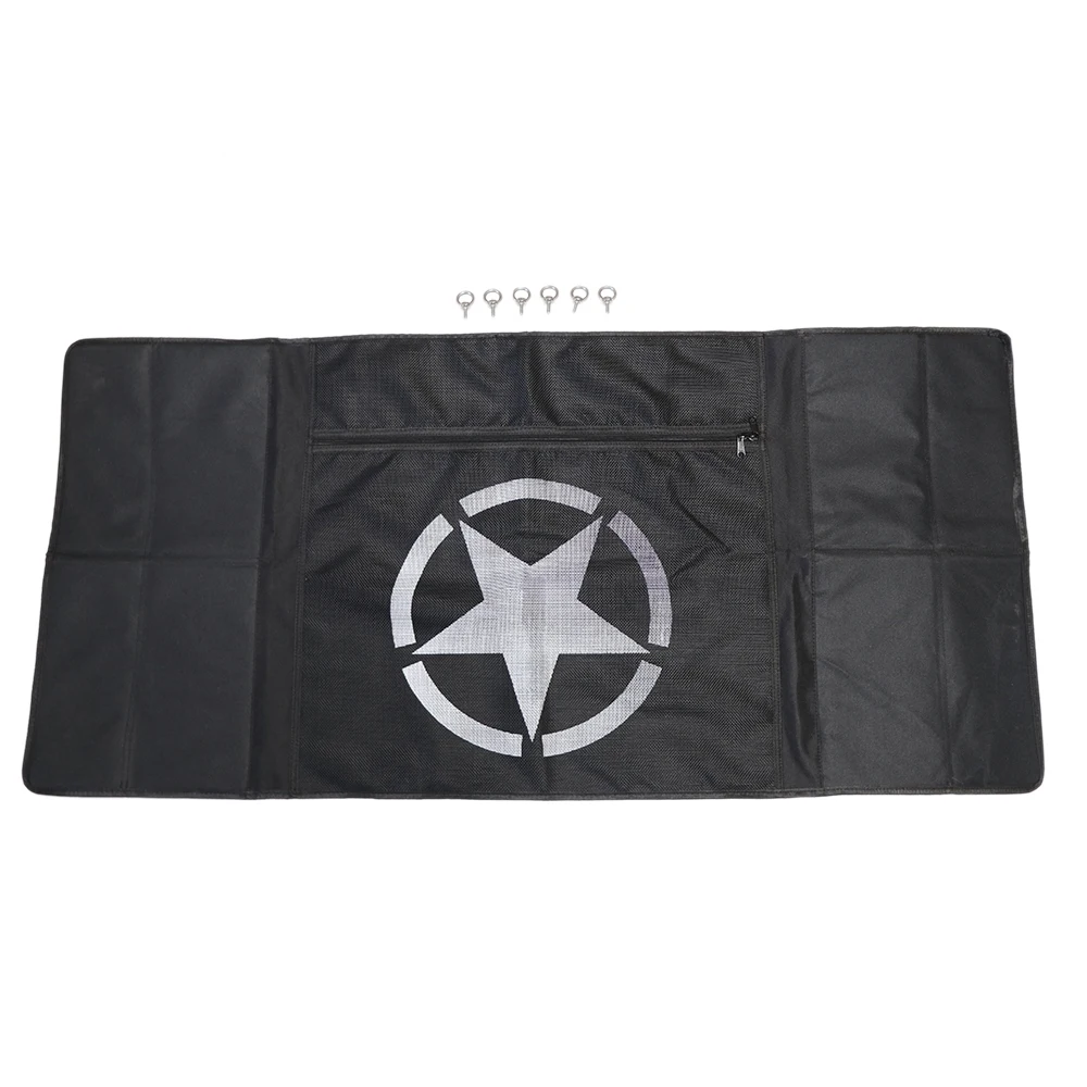 

Car Rear Trunk Curtain Cover Storage Bag Net for Suzuki Jimny JB74 2019 2020 Stowing Tidying