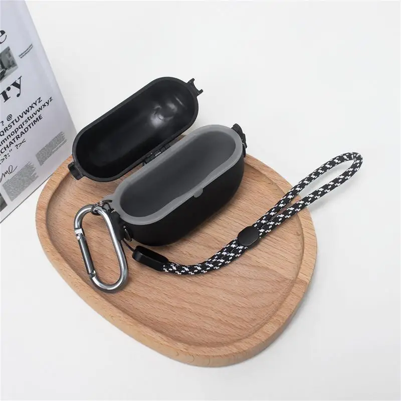 Per Beat Studio Buds Case Cover Antiurto Anti-Perso Con Portachiavi Cordino Tpu + Custodia Per Auricolari Di Lusso Impermeabile Per Pc