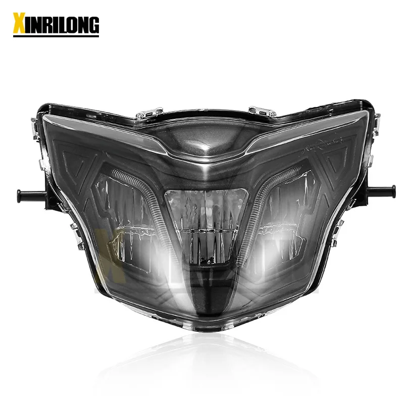 

Motorcycle headlights modified with light guide strip LED high and low headlights suitable for Yamaha LC135V2-V6