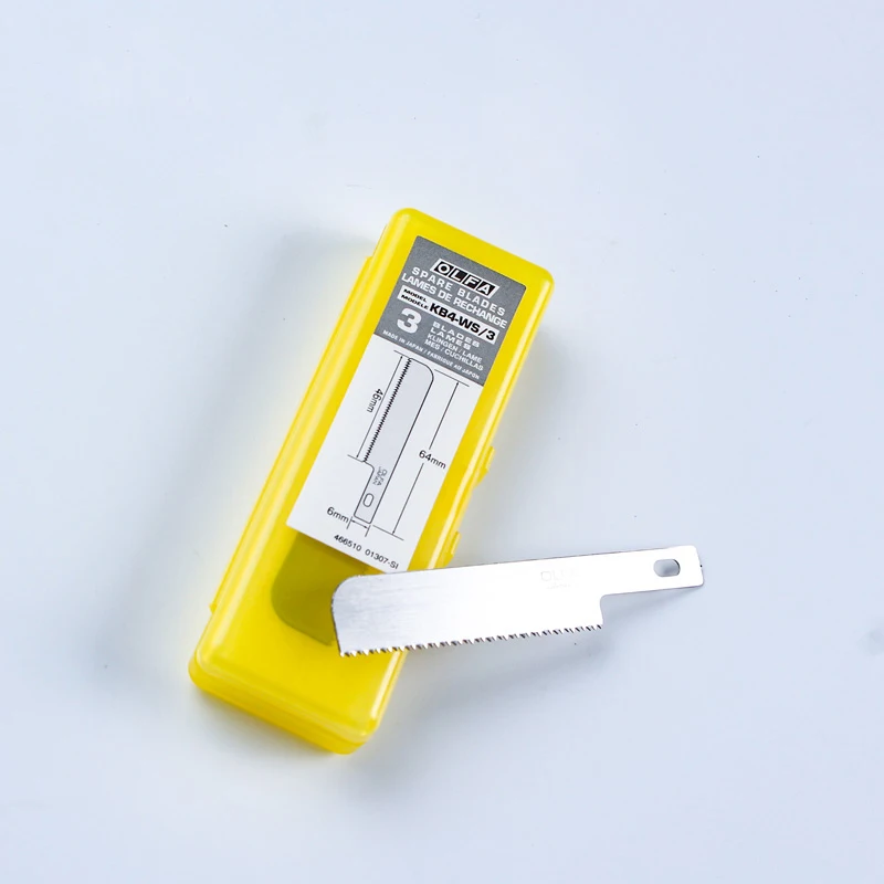 OLFA KB4-WS/3,KB4-NS/3 Model Saw Blade Craft Tools Hand Saw Spare Blades for AK-4 HS-1(167B) TAMIYA 74111 Handy Craft