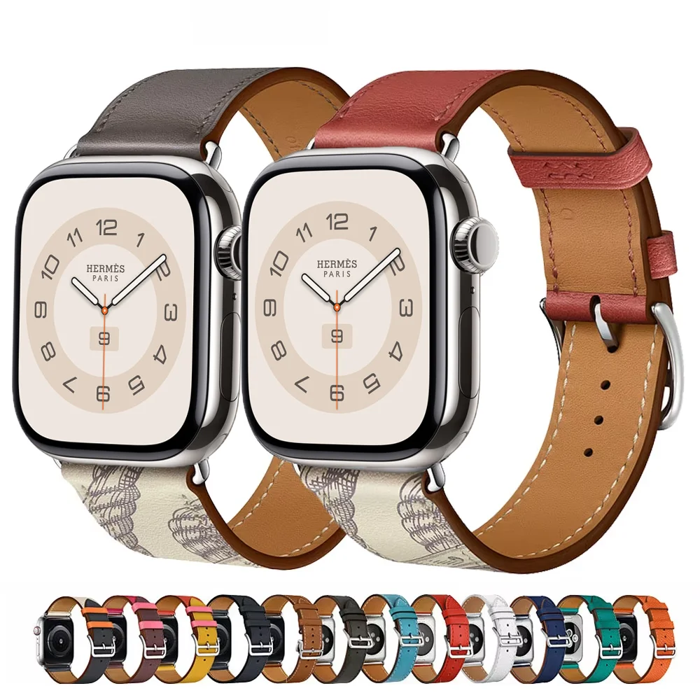 Premium Leather Watch Band - Luxury Bracelet Loop
