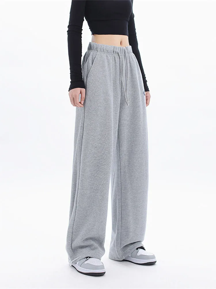 High Waist Baggy Loose Sweatpants | Women Loose Baggy Sweatpants ...