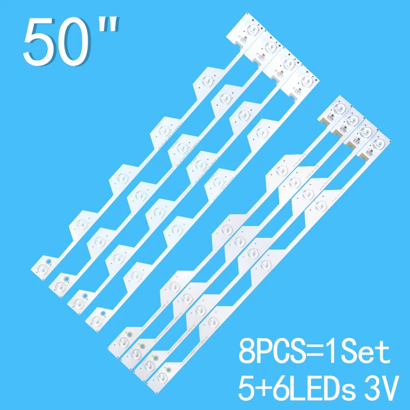 LED For 50UB6406 50U6600C 50U66EBC LVU500NDEL MD9W03 V3 50E5800 JB 50HR330M05A5 V0 4C-LB5005-HR2 50HR330M06A2 V0 4C-LB5006-HR2 led backlight for 50hr330m06a2 50hr330m05a5 hr 46214 01195 ld6rc2u1 c k 50e5800 jb 4c lb5006 hr2 tcl l50e5800a ud 4c lb5005 hr2