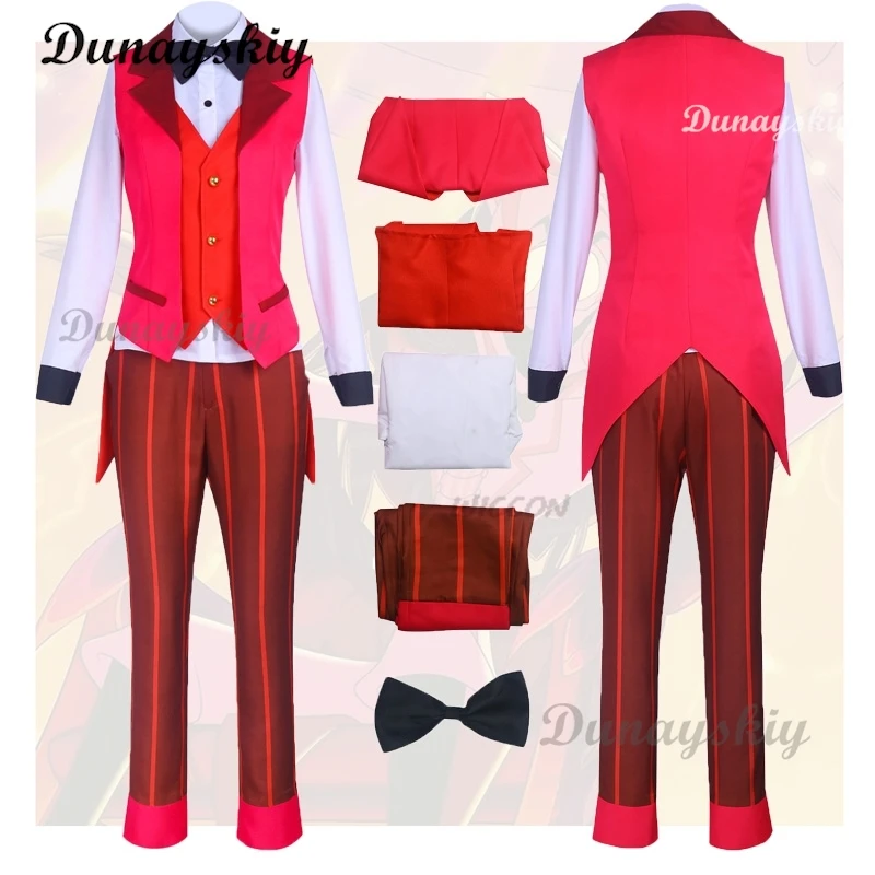 

Hazbin Cosplay Hotel Elizabath Costume Suit Uniform Outfit Halloween Carnival Costumes Jacket Outfit Halloween Carnival Costume