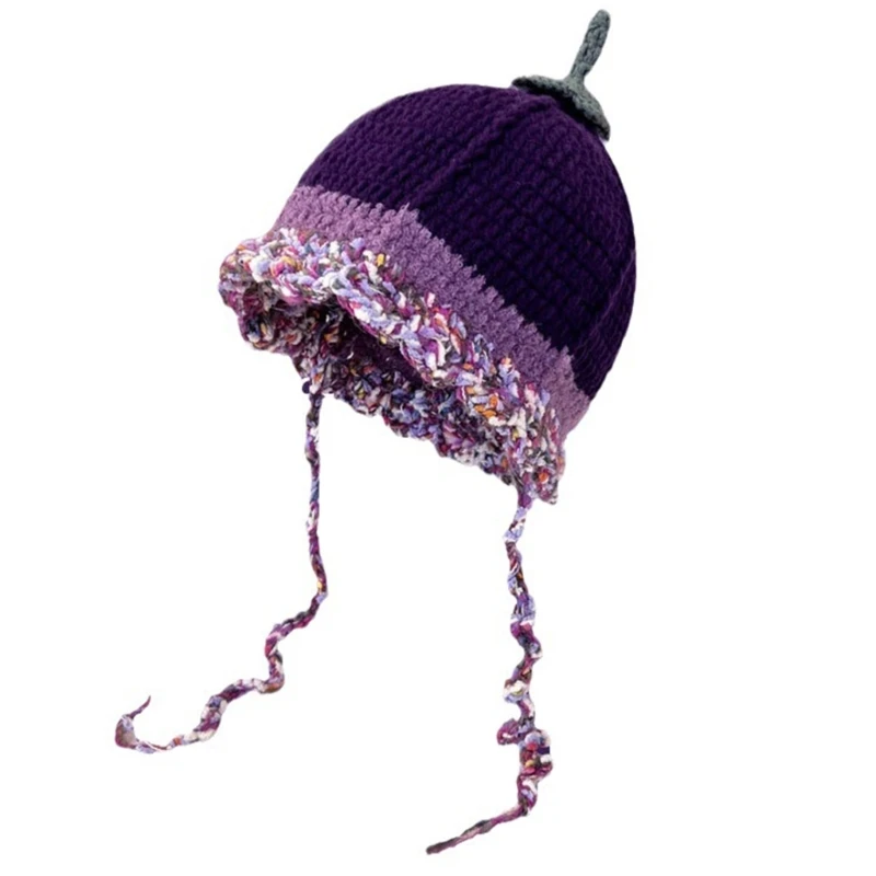 

Girls Cartoon Hat Y2K Vegges Hat Gifts Warm Hat