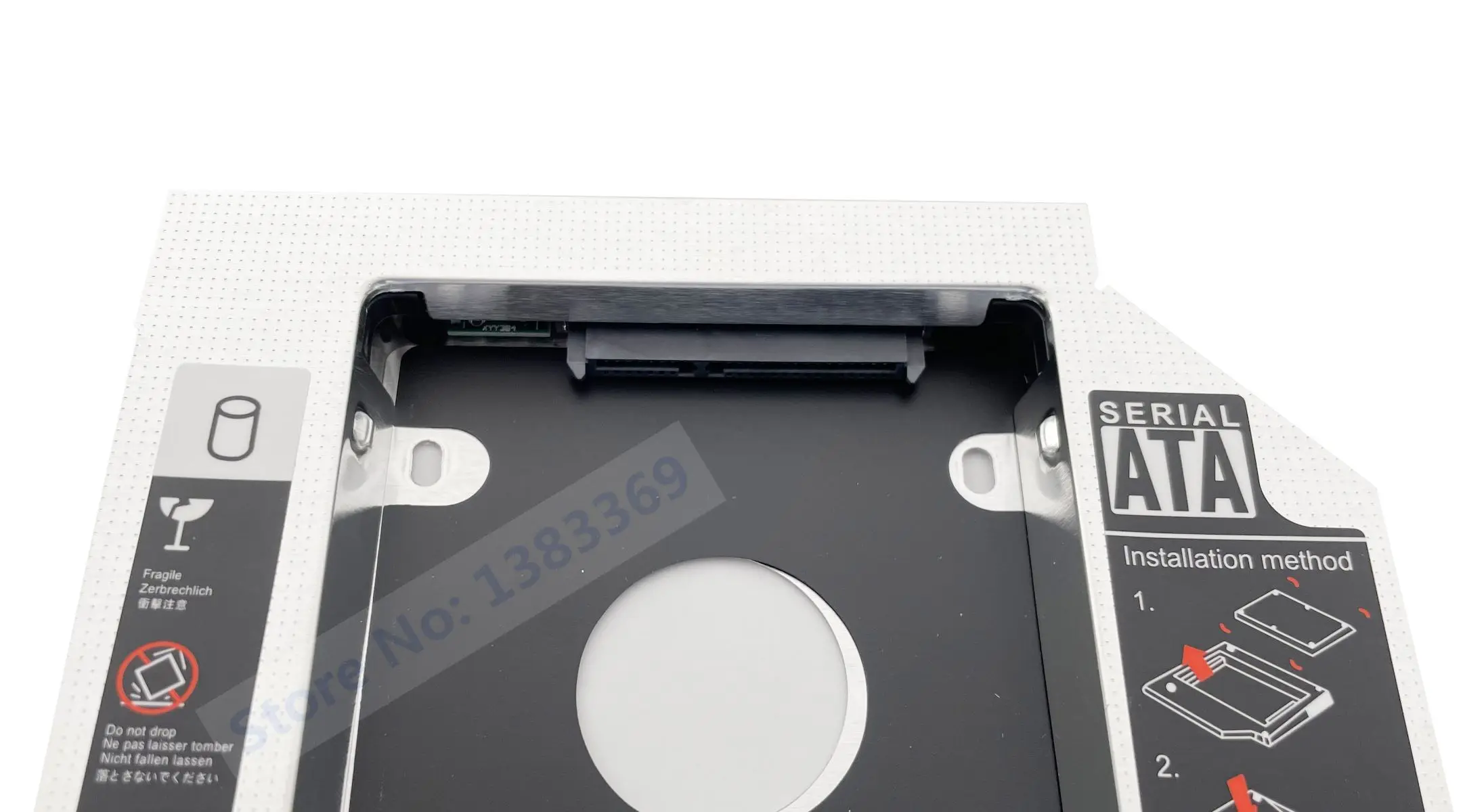 HP ProBook 4520s 4525s 4720s 4730s GT31L 용 두 번째 광학 베이 SATA 하드 디스크 드라이브 SSD HDD 캐디 프레임 트레이 브래킷