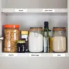 4/32Pcs Label Holders Adhesive Shelf Tag Index Card Pockets Plastic Drawers File Storage Bins Label Holder for Office Kitchen 3