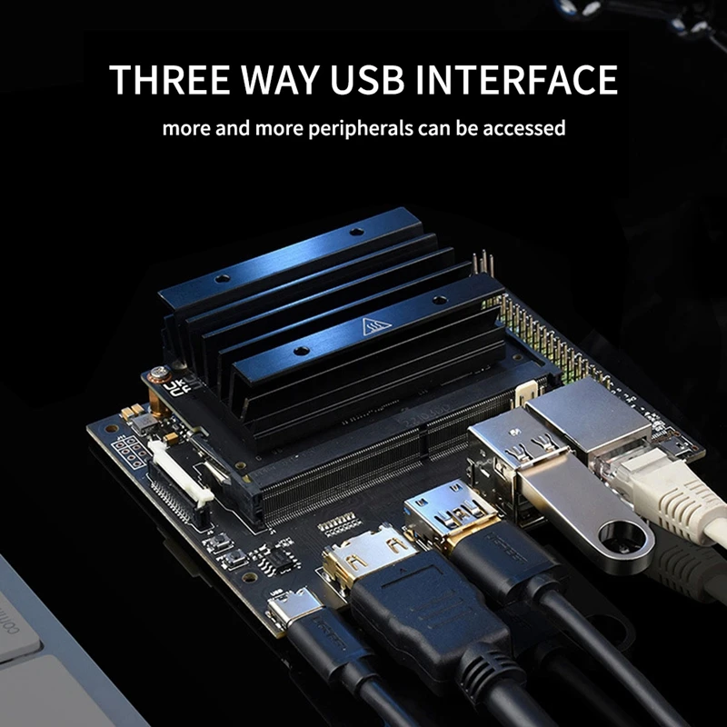 

For Jetson Nano 4GB+16G Lite DEV AI Development Board+Jetsonnano Module+Fan+64G SD Card+Card Reader+5V 3A Power