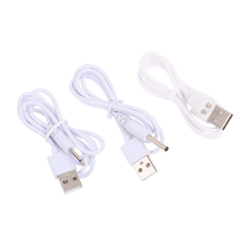 Charging Cable Replacement DC Charging Cable 2.5mm USB Adapter Cord Fast Cord Massage Product Accessories 1PCS charging cable
