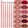 6pcs Mist Cream Lipliner, Velvet Texture Does Not Pull Out, Easy To Apply, Not Easy To Smudge, Simple To Outline The Lip Shape 2