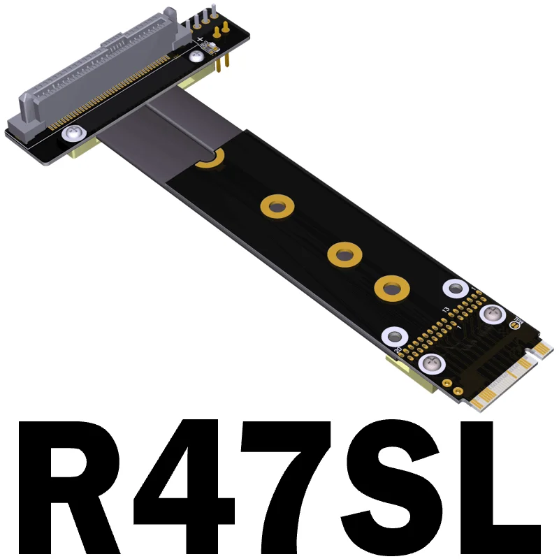 

Интерфейс R47SL U.2 для M.2 U2 PCI-E 3,0 SFF-8639 NVMe, карта-адаптер, расширенный кабель для передачи данных