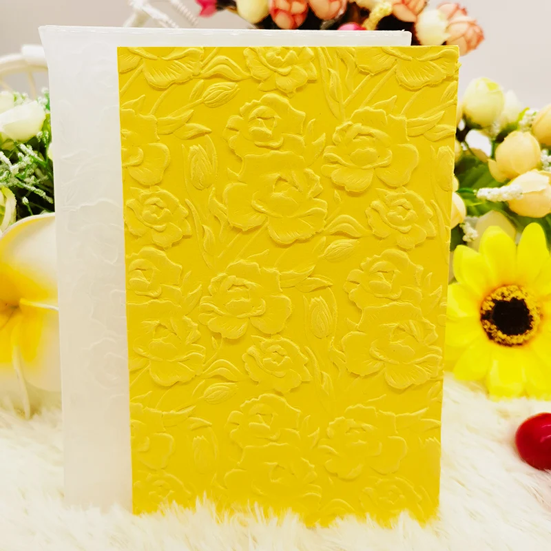 3d Embossed Folder Rose Used For Card Making Scrapbook Paper Diy Process Decoration Articles
