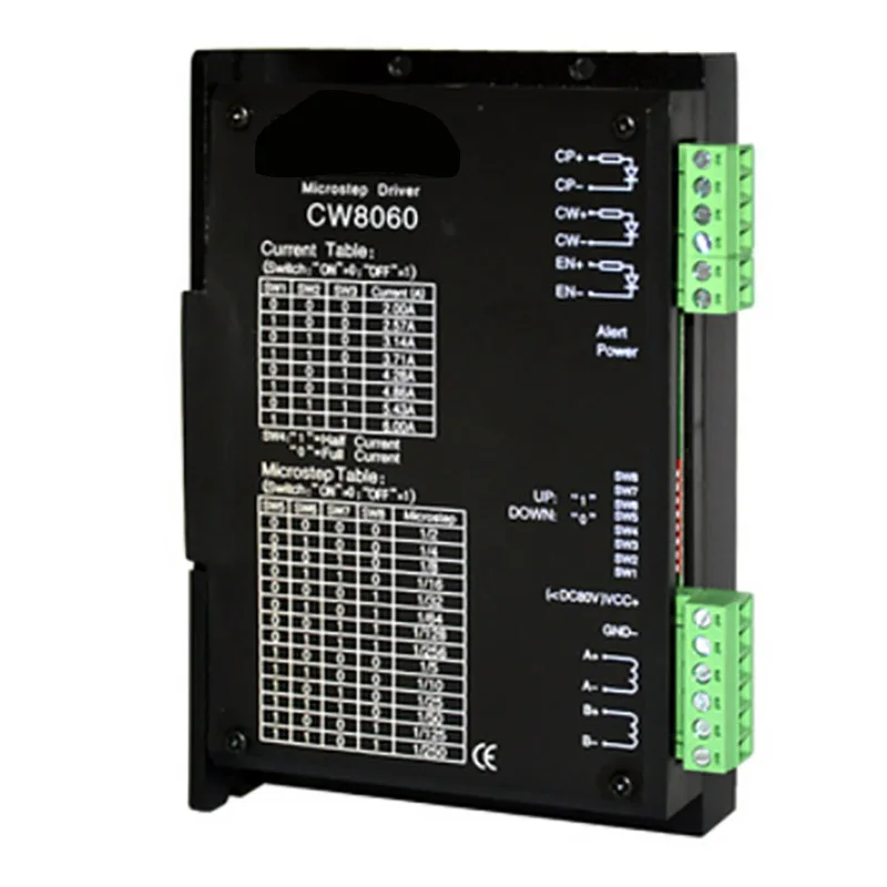 DMA860H DM860H 마이크로스텝 드라이버 고토크 2상 7.8A 스테퍼 모터 드라이버 (Nema34 호환, AC 18-80V/DC 24-110V)