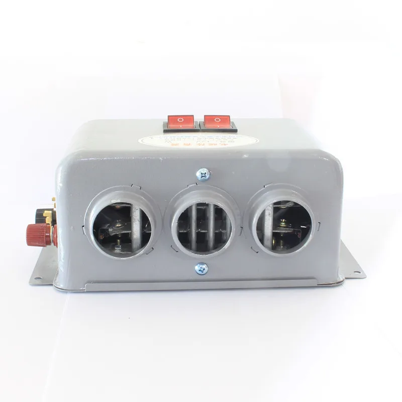 

1pc 12V/24V Electric Car Heater 3 Holes 800W Automobile Heating Cooling Fan Trucks Boat Window Defogging Demister Defroster