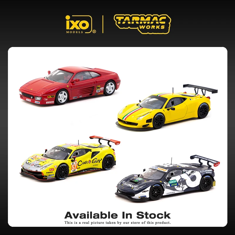 TW In Stock 1:64 Ferrari 348 Challenge 458 Italia GT3 488