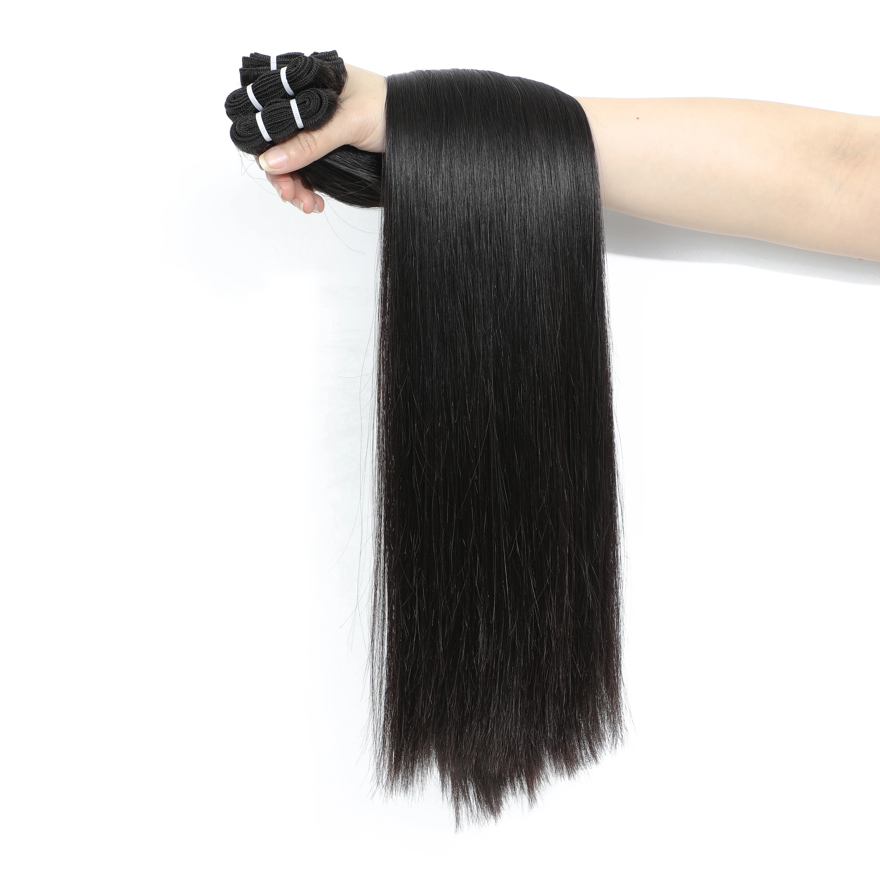 Vietnamese Super Double Drawn Bone Straight Human Hair Bundles 15A Grade Raw Hair Bundles Natural Color Virgin Extensions