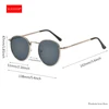 KLASSNUM Women's Sunglasses Small Round Frame Sun Glasses Retro Shades UV400 Protection Color Lens Men Black Green Eyepeice 2025 6