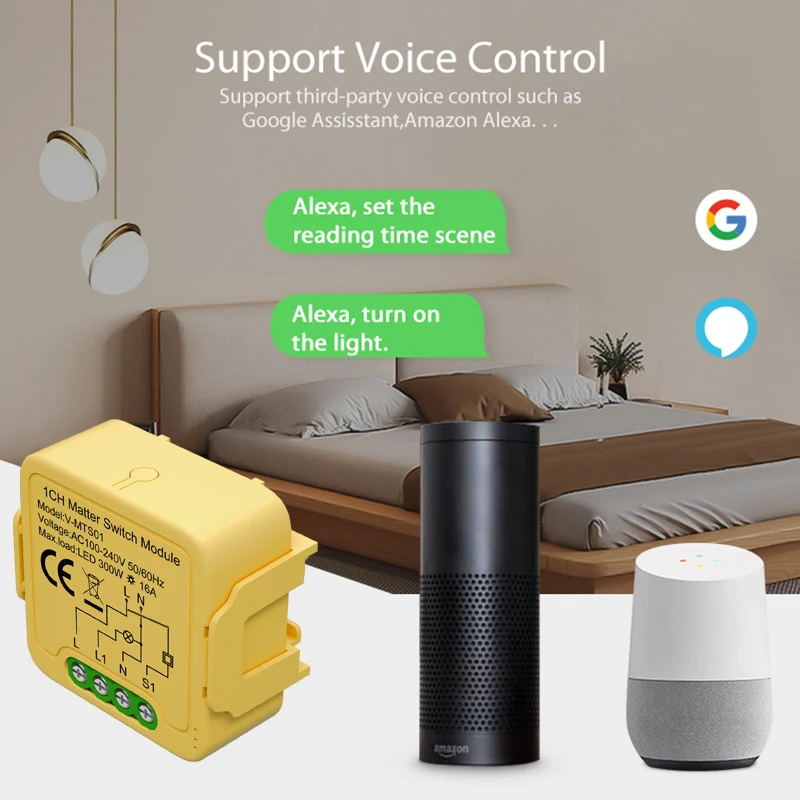 Matter WiFi Smart Switch Installed