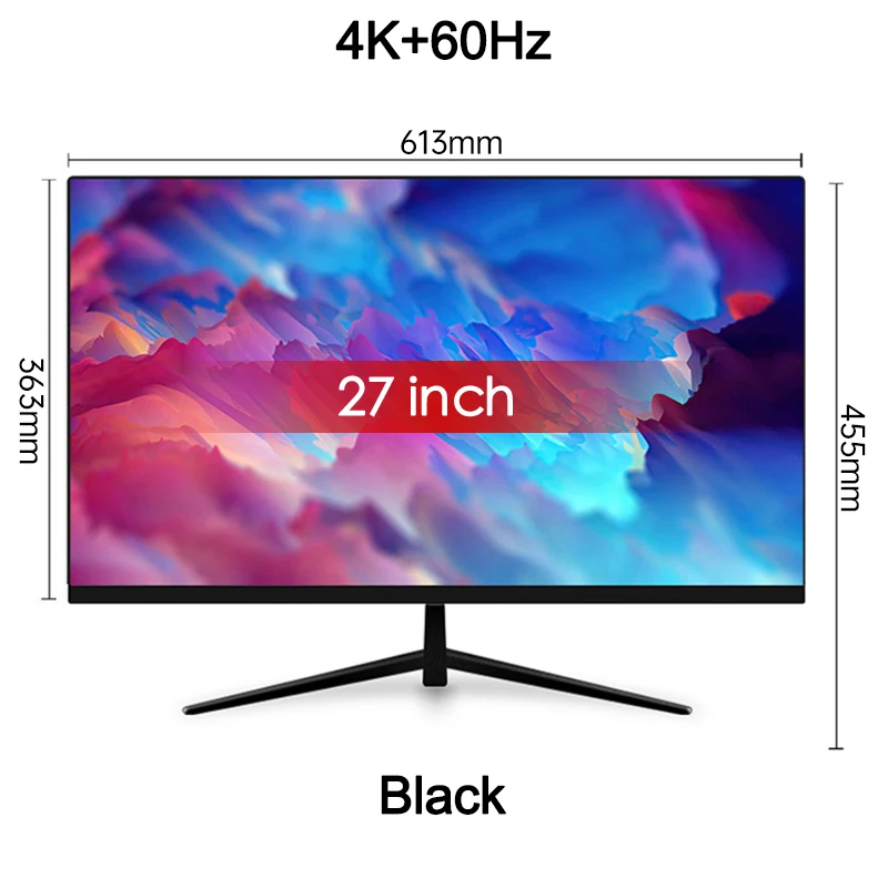 Monitor da gioco 4K da 27 pollici 3840*2160 HDR 60Hz 99% DCI-P3