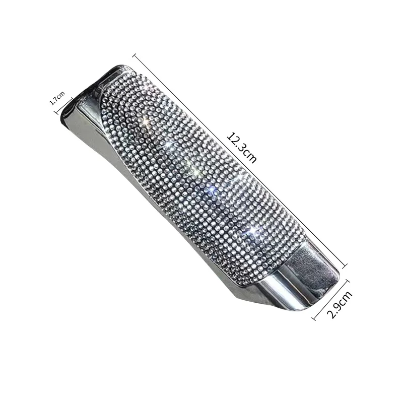 Handbrake Grips Universal Crystal Car Handbrake Covers Anti-slip Auto Gear Shift Collars Diamond Bling Accessories Interior hand brake cover