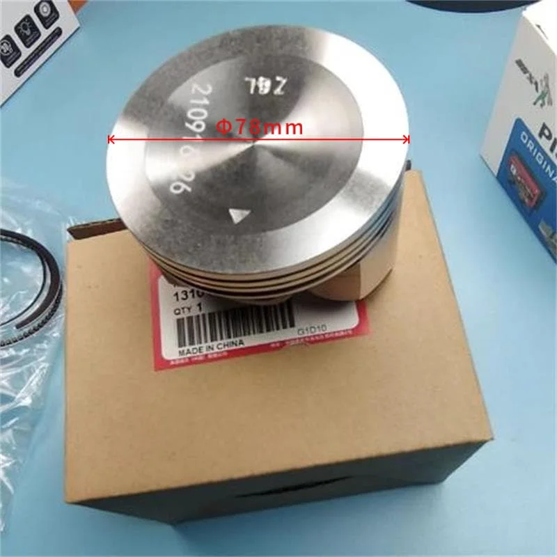 Kit de pistão gx630 78mm 0613a-z6l-000 para honda gx690 24hp vtwin