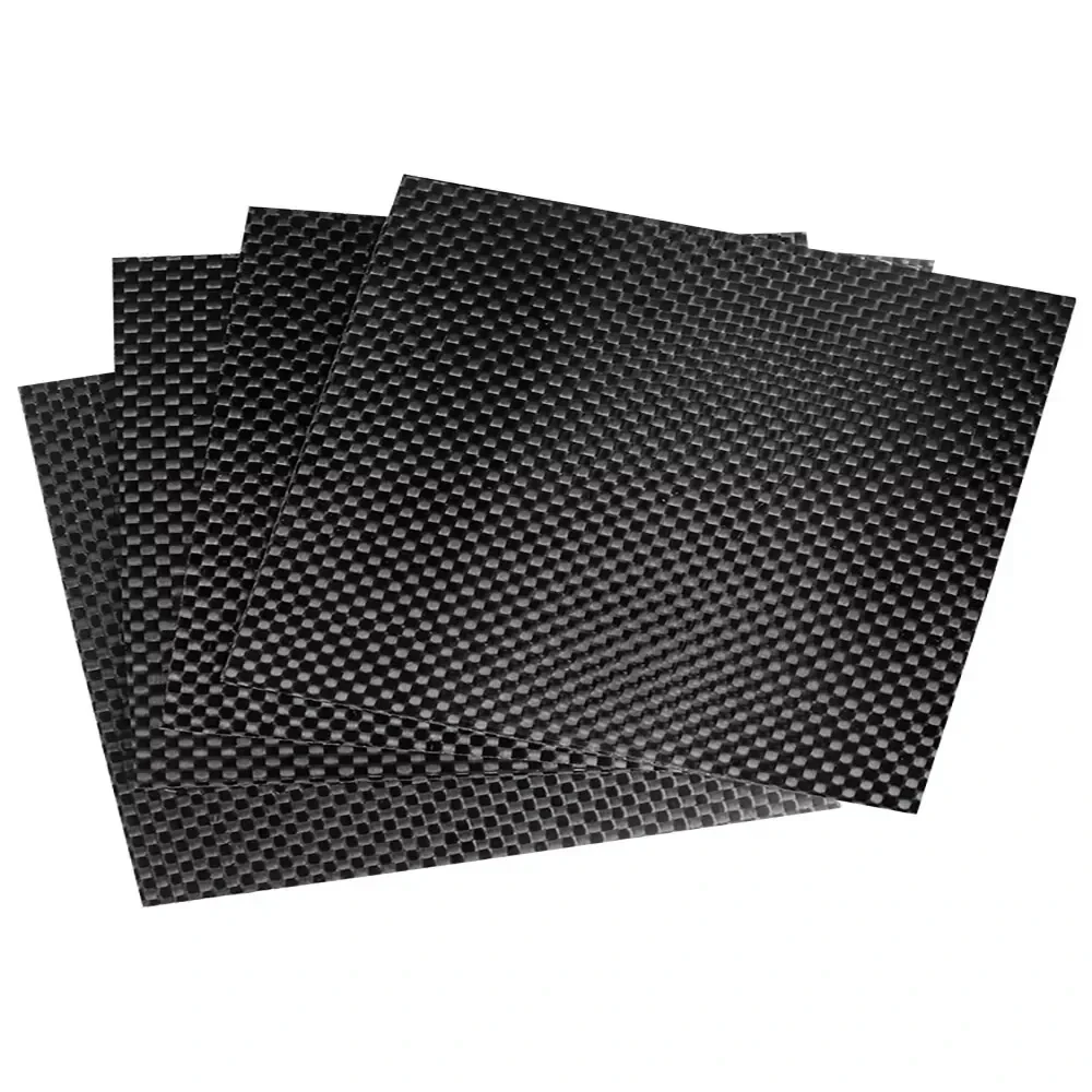 Hochwertige 3K Twill Kohlefaserplatte 0,2mm bis 10mm Dicke Starres Verbundmaterial für Drohnenrahmen & Bearbeitung – Detail 6