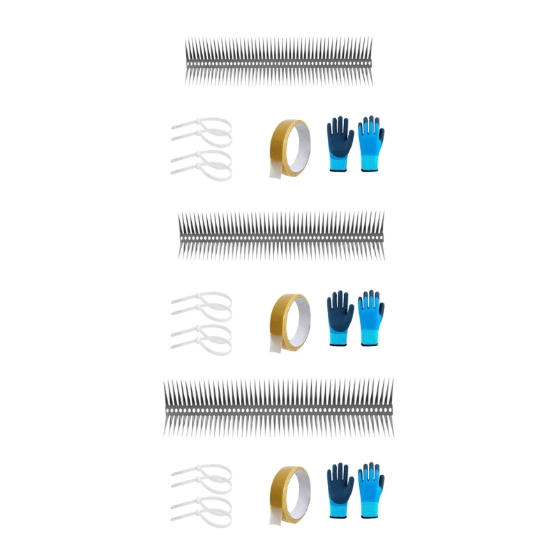 

Bird Spikes for Small Birds Pigeons Anti Bird Fence Spikes Nest Prevention Bird Spikes Repellents Stainless Steel