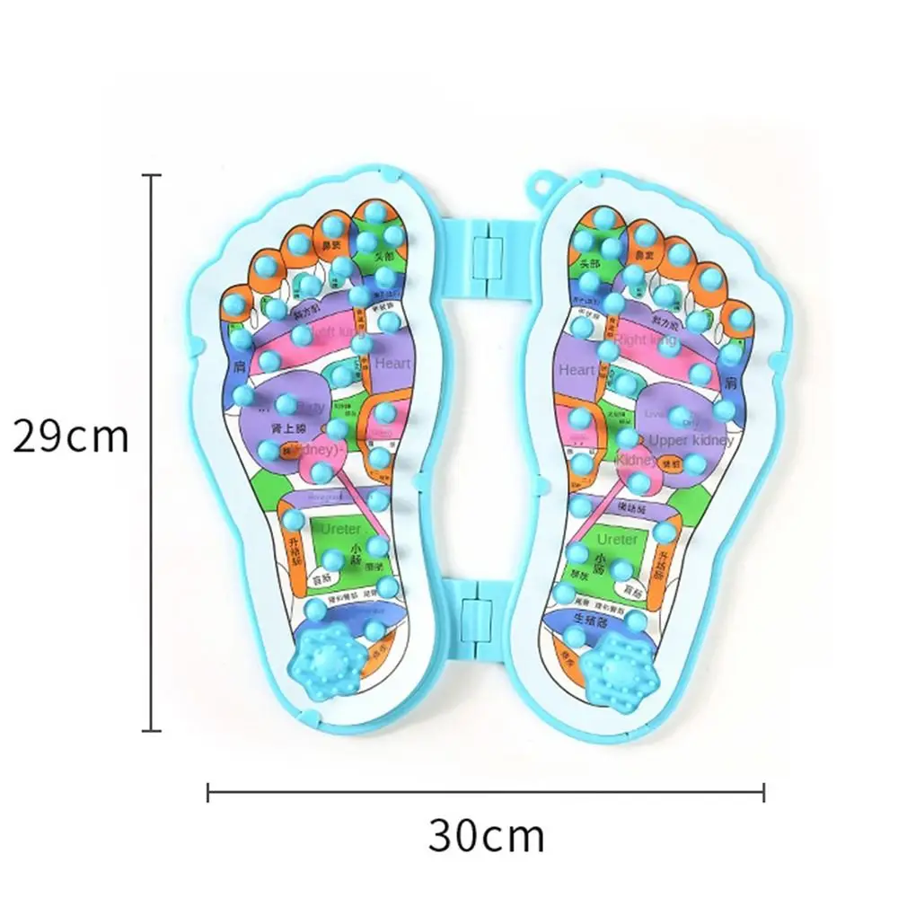 Plate Board Blood Circulation Reflexology Massage Mat Foot Acupressure Point Massager Foot Massage Pad Plantar Massager
