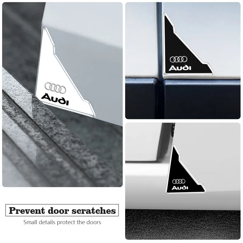 Premium Car Door Corner Protector Covers - Set of 2, Durable Auto Accessories
