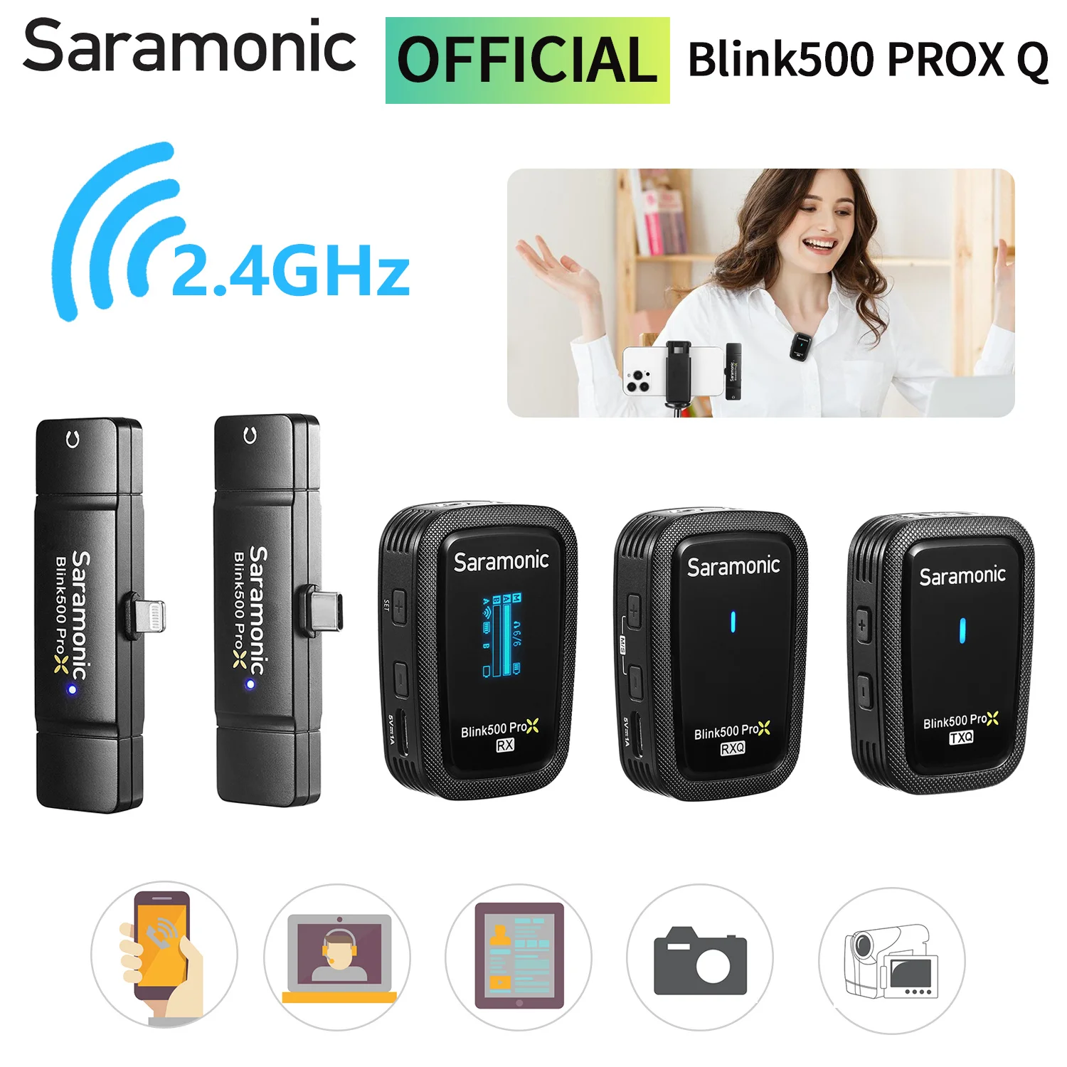 Saramonic Blink 500 Pro B3 Digital Wireless Omni Lavalier