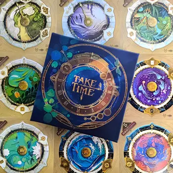 Gioco da Tavolo Take Time, Gioco di Carte per Serate Felici, Gioco di Strategia e Pianificazione, Regalo per le Feste per Amici, Gioco di Gruppo
