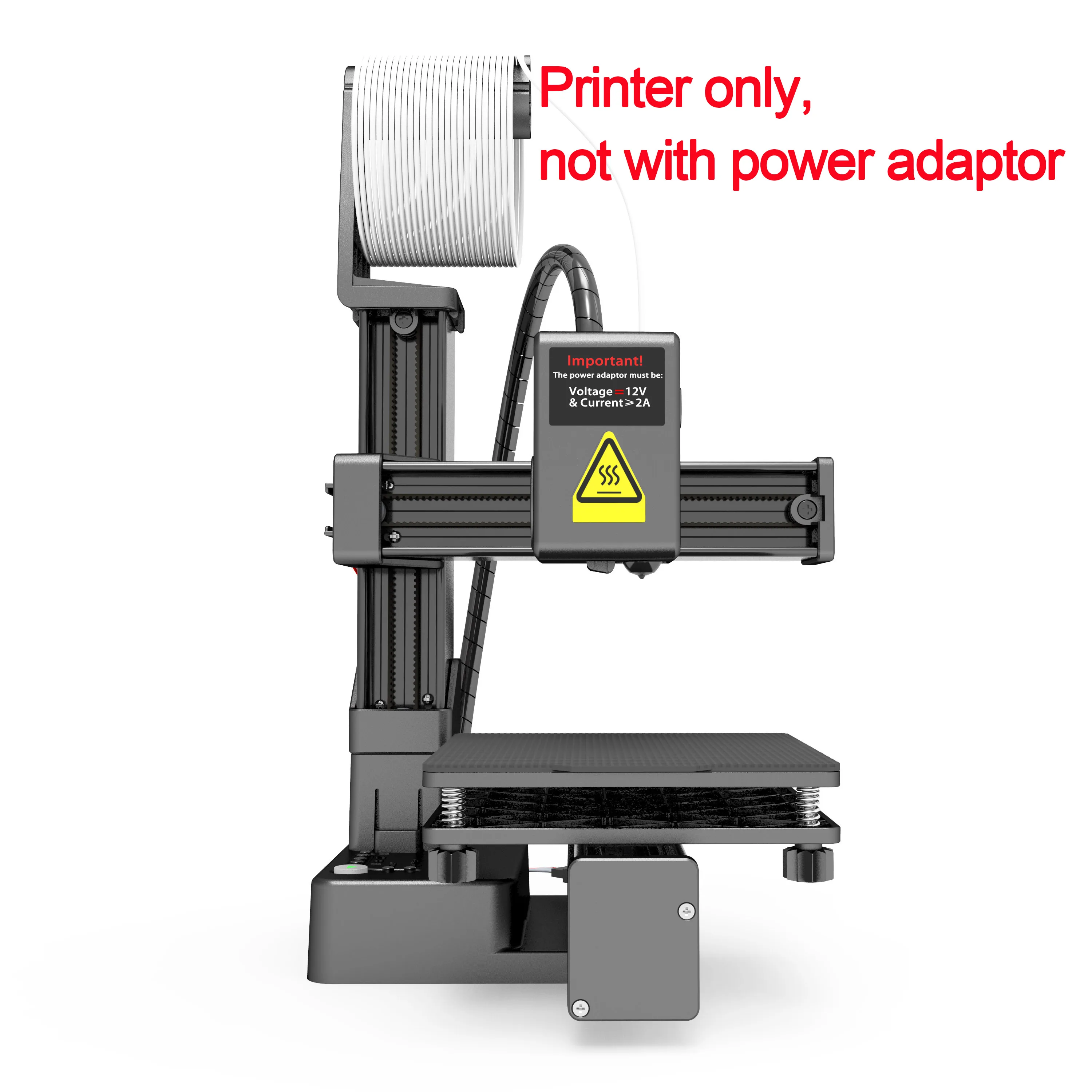 EasyThreed 3D 프린터 K10 엔트리 레벨, PLA TPU 1.75mm 필라멘트와 호환 가능