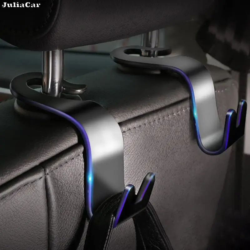 

Универсальный Крючок для заднего сиденья автомобиля 2 шт. вешалка для сиденья автомобильный держатель-Органайзер