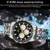 2025 New Luxury Sports Watch Men Quartz Waterproof Luminous Date Chronograph Men's Watches Stainless Steel Man Watch Male Clock 5