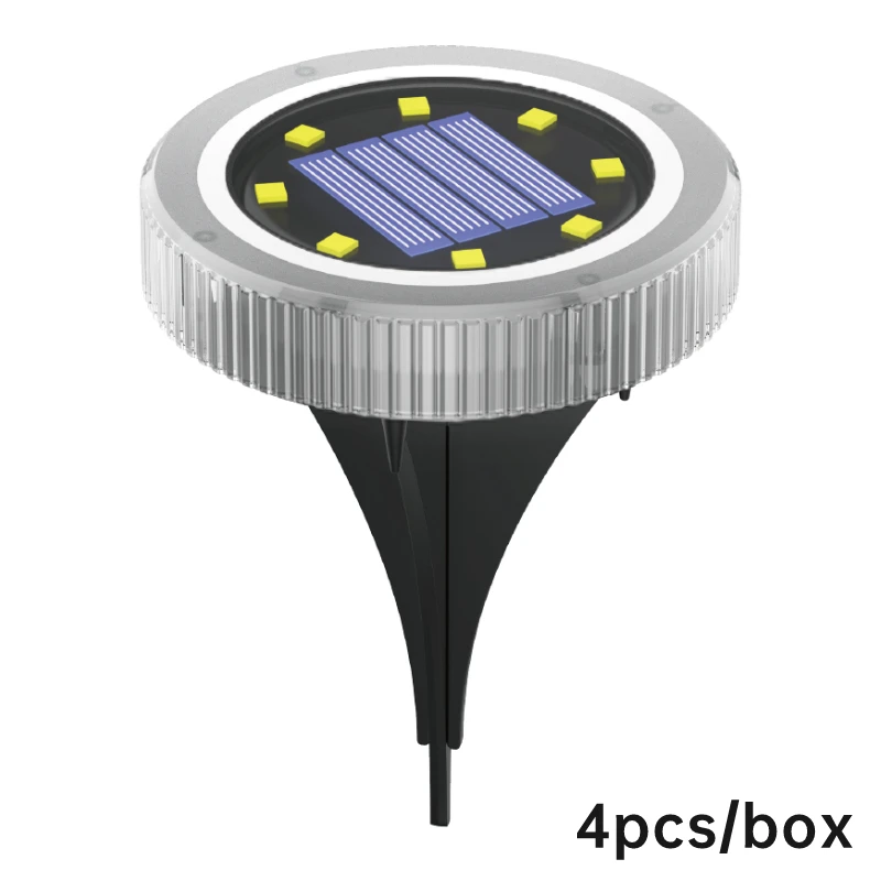 

Portable Solar LED Lights Waterproof Outdoor Solar LED Lawn Light Solar Ground Lights For Garden/Yard/Patio/Walkway Lighting