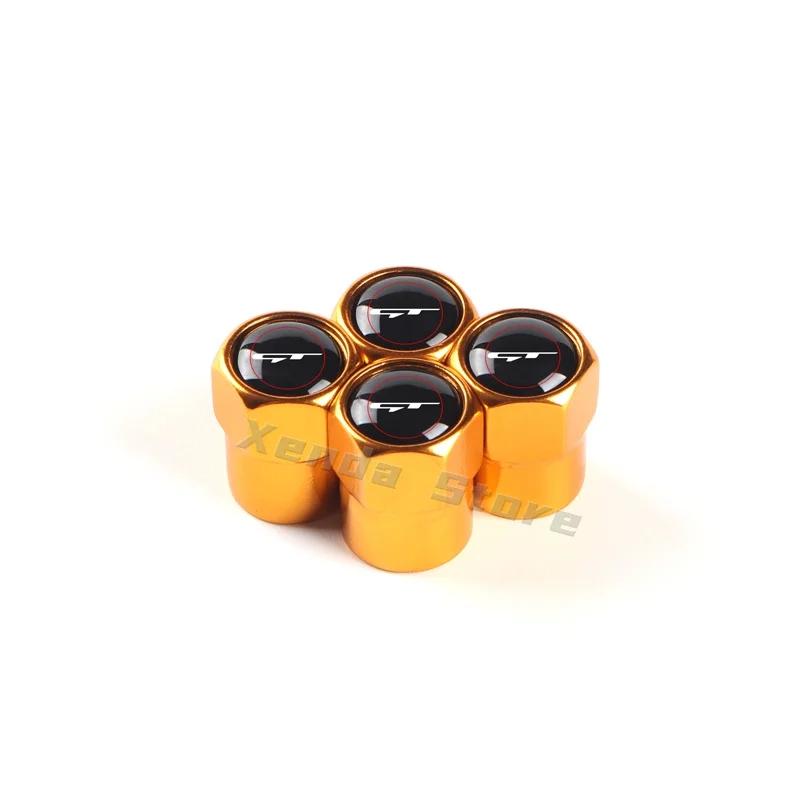 Premium Car Wheel Tire Valve Stem Caps - Set of 4 Airtight Covers for Enhanced Durability and Style