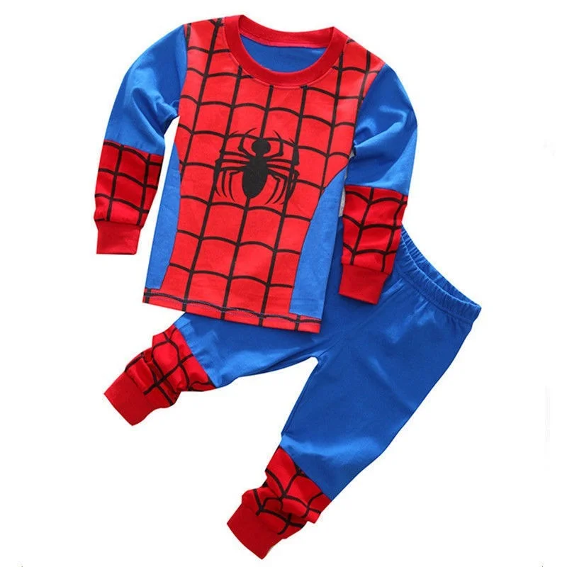 BabyBoysSuperheroClothesSetKidsTShirtShortPantsOutfits