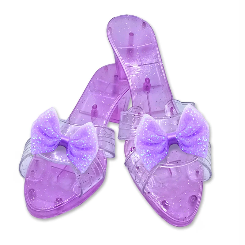 Princess Dress Up Toys for Girls Jewelry ,Girl Role Play Toys Pretend Play House Toys for Girl Princess Shoes, Earings, Crown 6