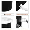 Top unisex portable folding thick bathtub nylon fabric spa bathtub freestanding home ice tub 2