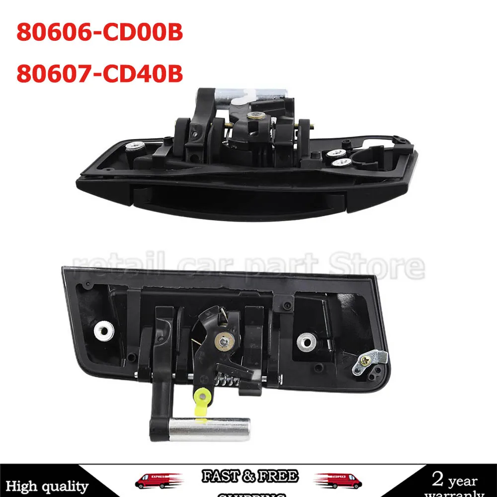 Maniglia Esterna Sinistra E Destra Adatta Per Nissan 350Z 03-09 80606-Cd00B Maniglie Per Porte Sinistra Destra Nere Per Nissan 350Z