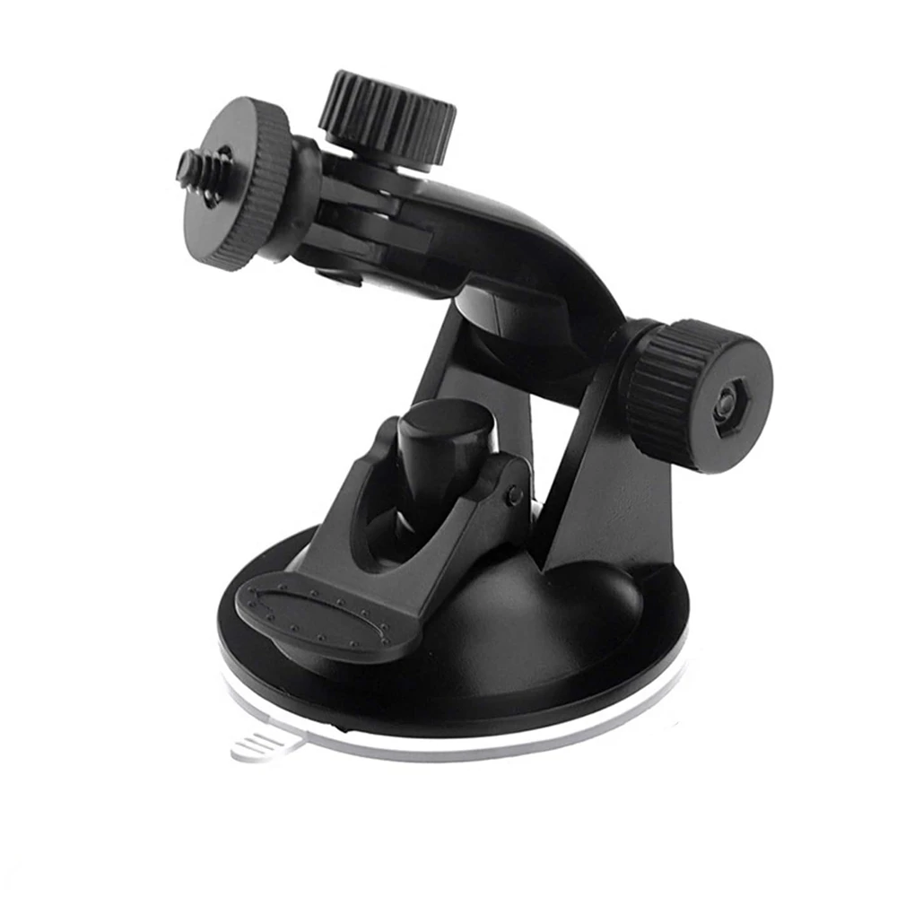Caméra Gopro Hero 10 installée sur le support ventouse, montrant la fixation sécurisée et la flexibilité d'angle.