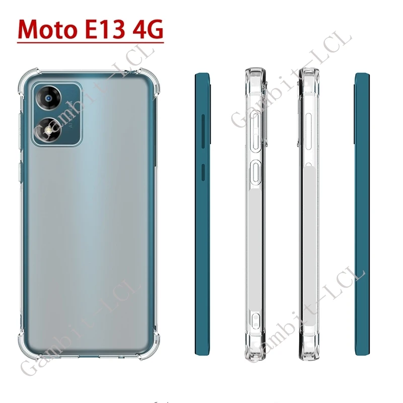 Shockproof Soft TPU Protective Back Shell