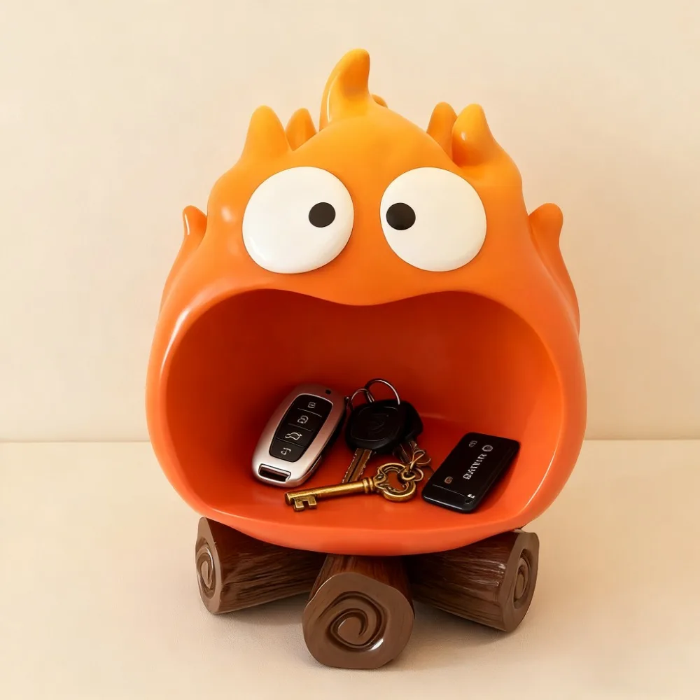 Calcifer Fire Desktop Storage Tray 1