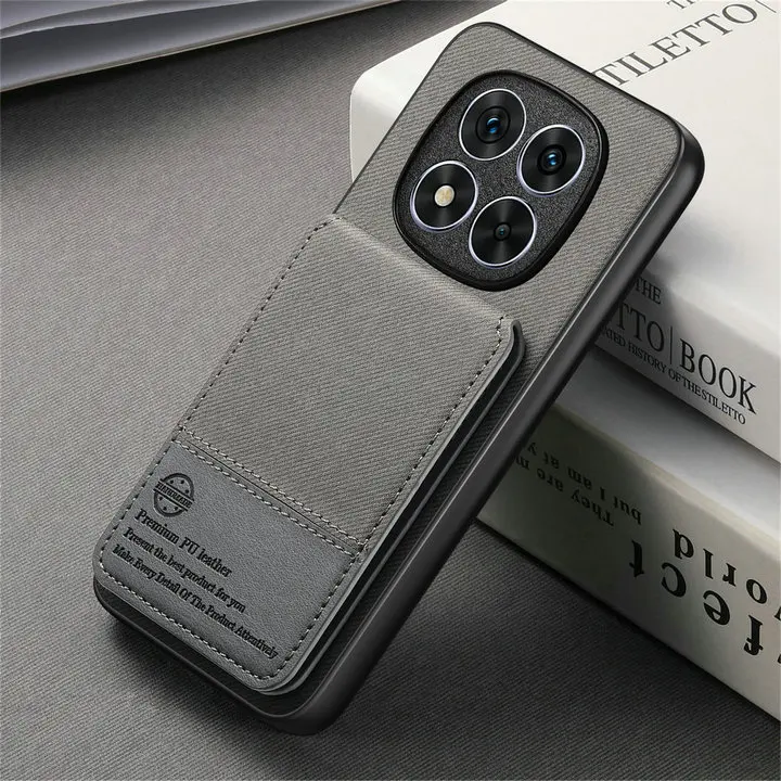 Luxury Leather Wallet Stand Case - Elegant and Durable Design