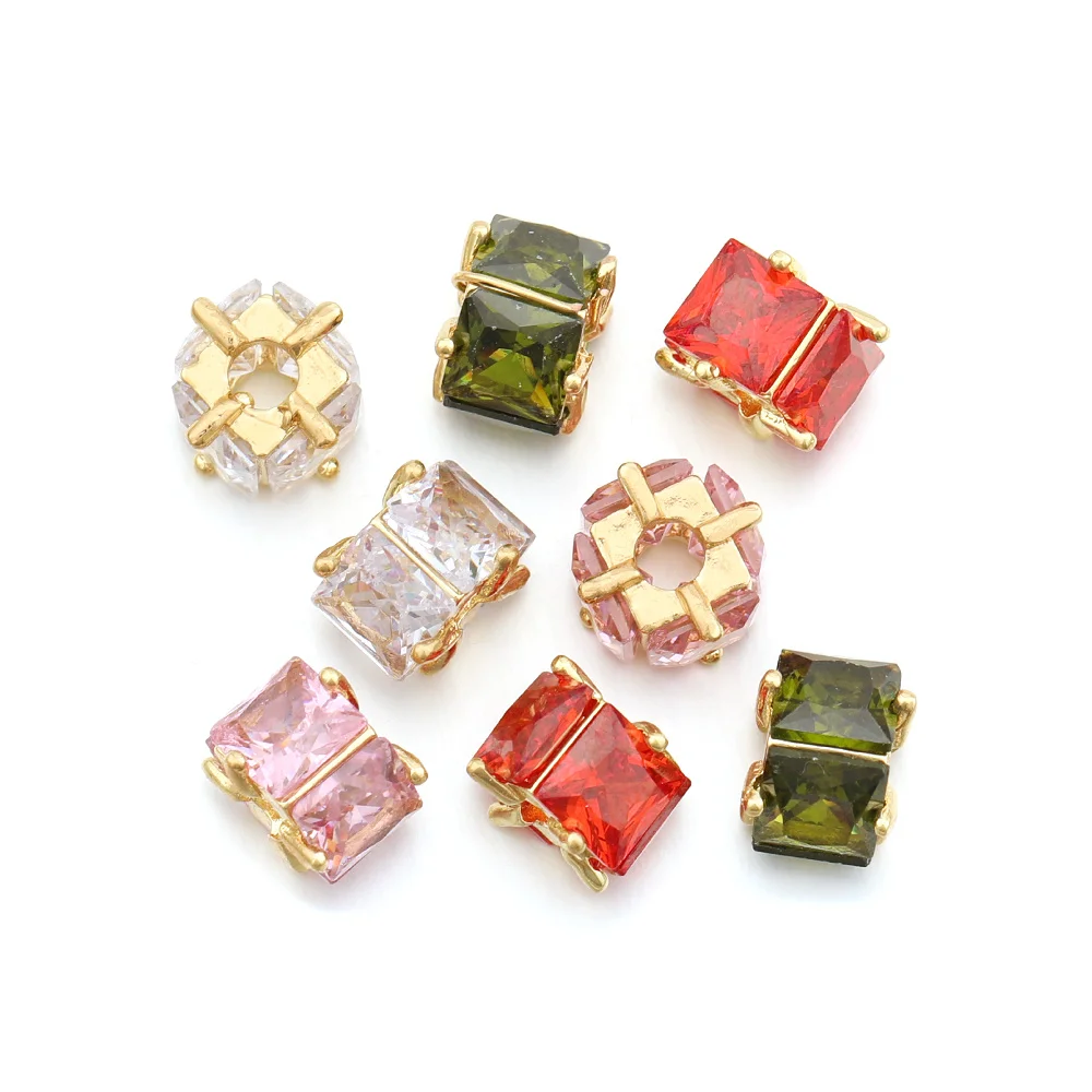 Cordial Design 30Pcs 9*11MM CZ Beads For Pen/Hand Made/Cube Shape/Jewelry Findings & Components/DIY Charms/Jewelry Accessories 1 Cordial Design 30Pcs 9*11MM CZ Beads For Pen/Hand Made/Cube Shape/Jewelry Findings & Components/DIY Charms/Jewelry Accessories - cordial