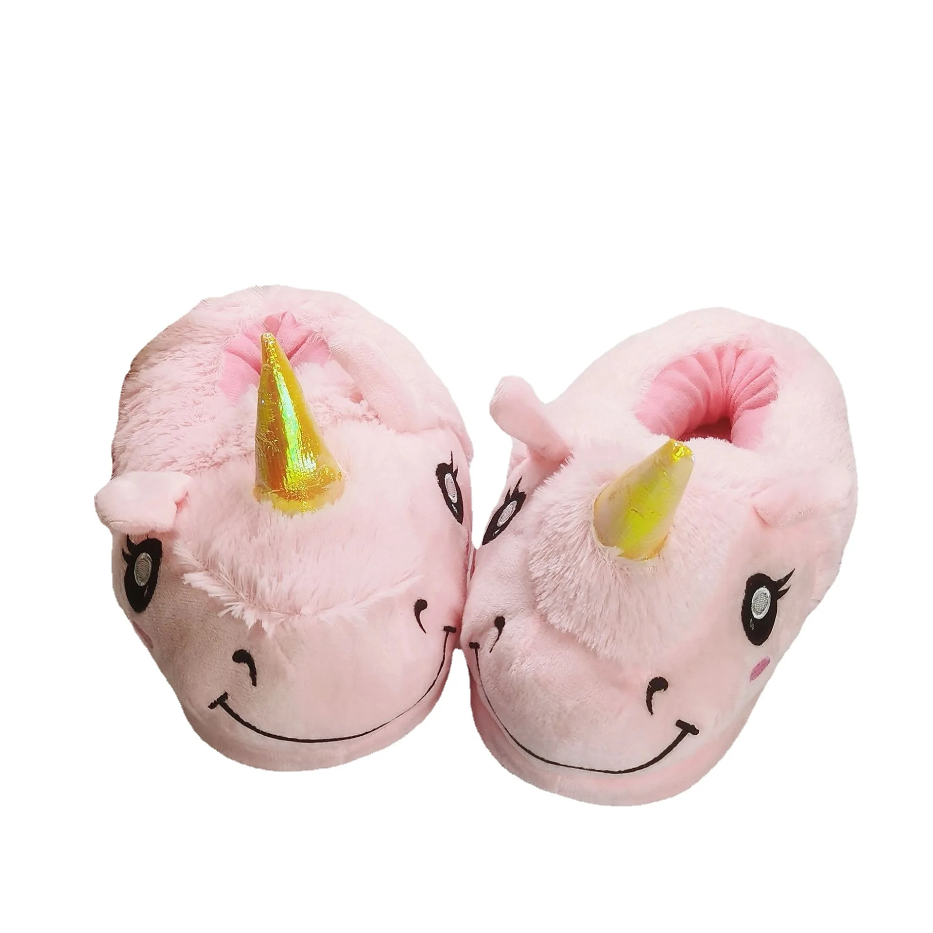 Unicorn Slippers House Shoes Women Cute Funny Slippers Girls Winter Shoes Classic Ladies Chanclas Mujer