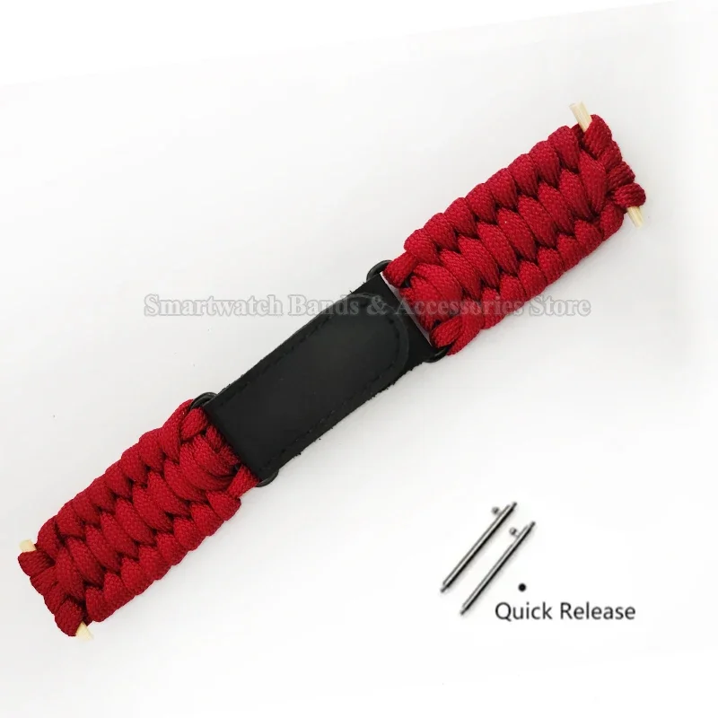 Braided Nylon Outdoor Sport Watch Band - Durable and Stylish Bracelet