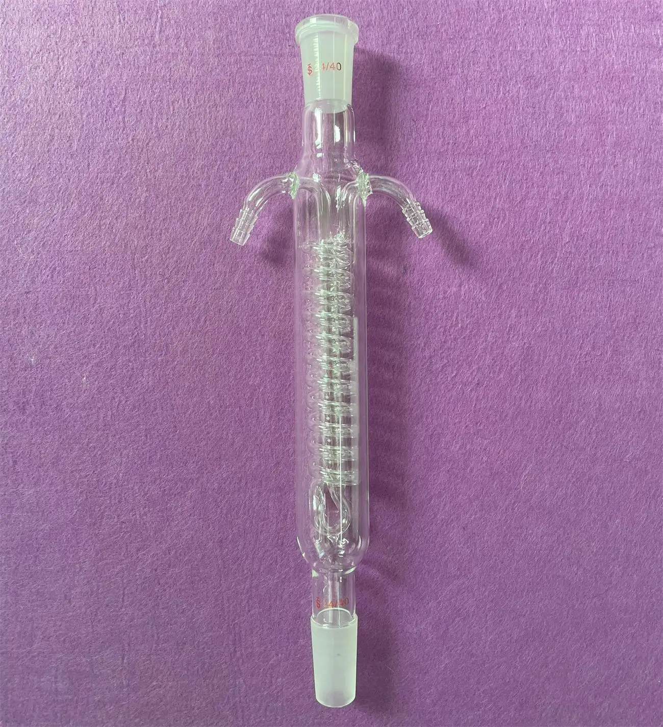 Laboratory 24/40 Coiled Reflux Condenser G3.3 Glass