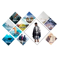 HiTurbo Microfiber Marine Animal Beach Towel Absorbent Quick dry Soft Yoga Swimming Resort Mountain climbing towel 6