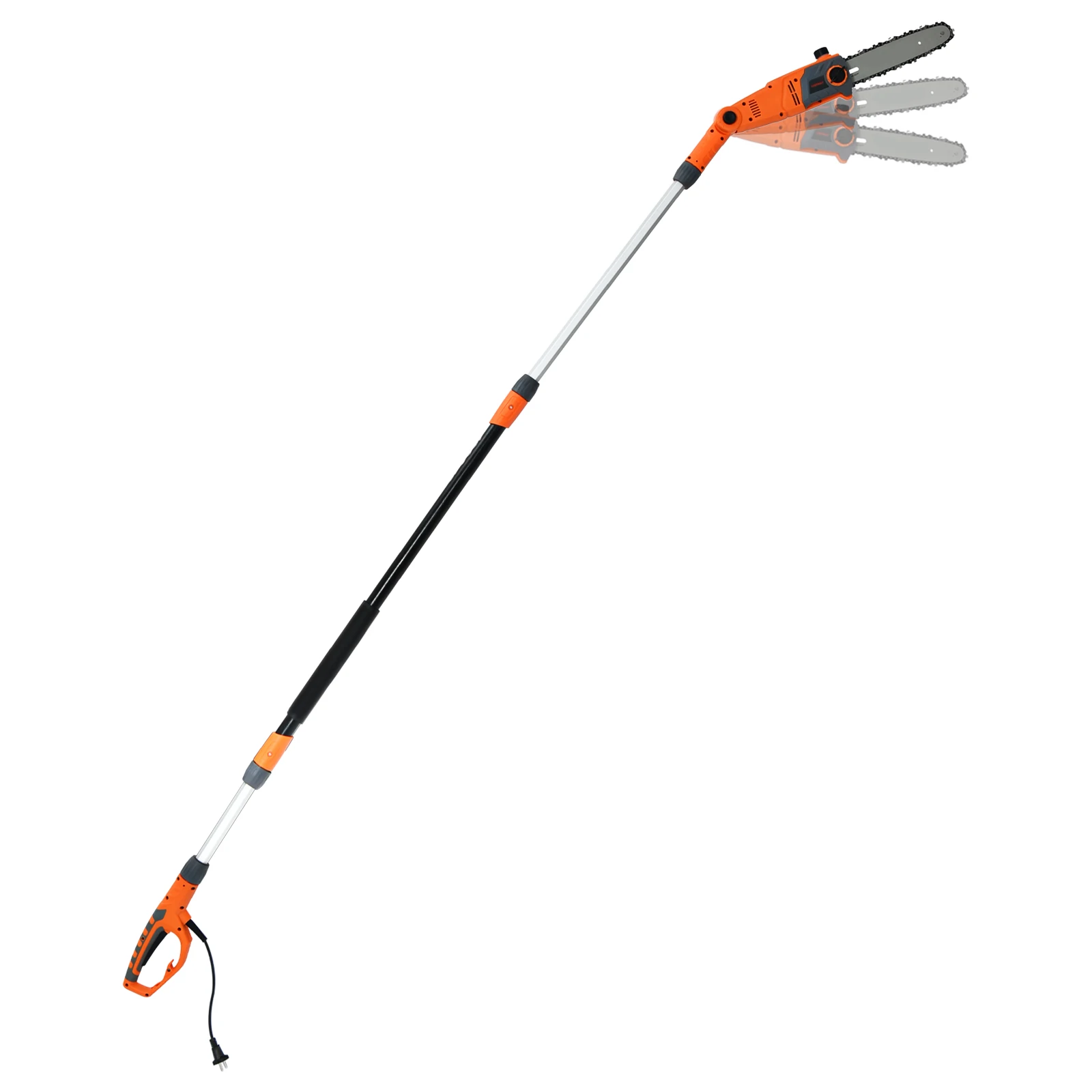 212-286 cm saw electric pole probe, Multi-Angle Pole chainsaw with adjustable saw head, professional branch saw telescope